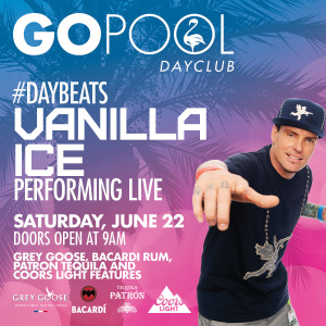 #DAYBEATS FEATURING A LIVE PERFORMANCE BY VANILLA ICE, Saturday, June 22nd, 2019