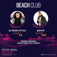 BEACH CLUB NIGHT TIME POOL PARTY 21+