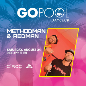 LIVE PERFORMANCE BY METHOD MAN & REDMAN, Saturday, August 24th, 2019