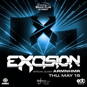 Excision with Special Guest ARMNHMR, Thursday, May 16th, 2024