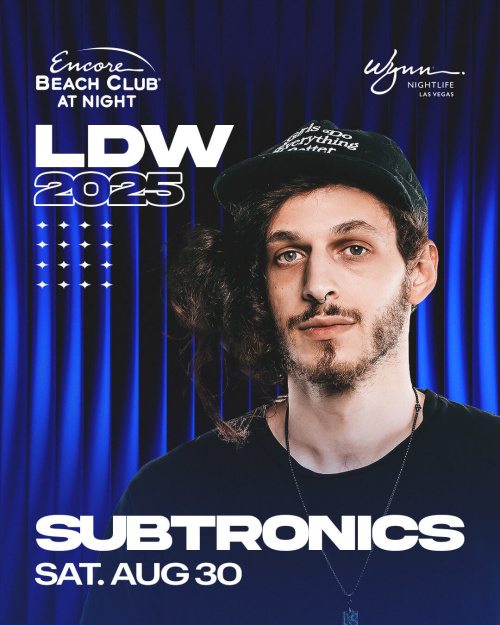 Subtronics - Encore Beach Club At Night