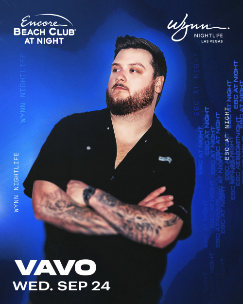 VAVO - Encore Beach Club At Night