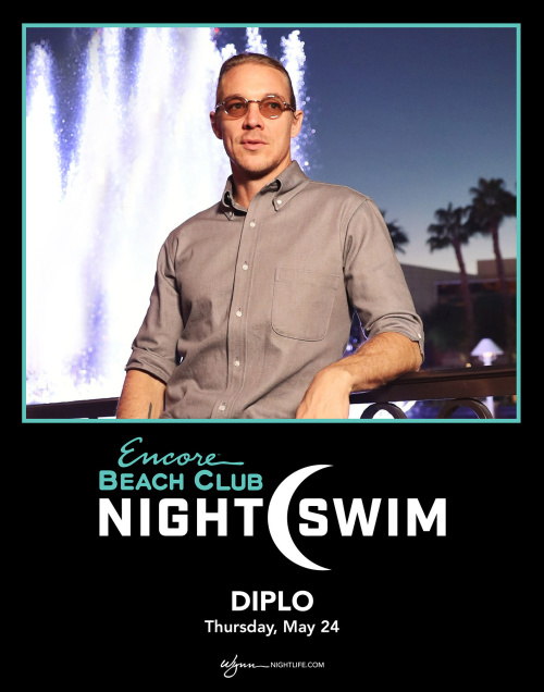 Diplo - Nightswim - Encore Beach Club At Night