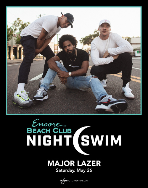 Major Lazer - Nightswim - Encore Beach Club At Night