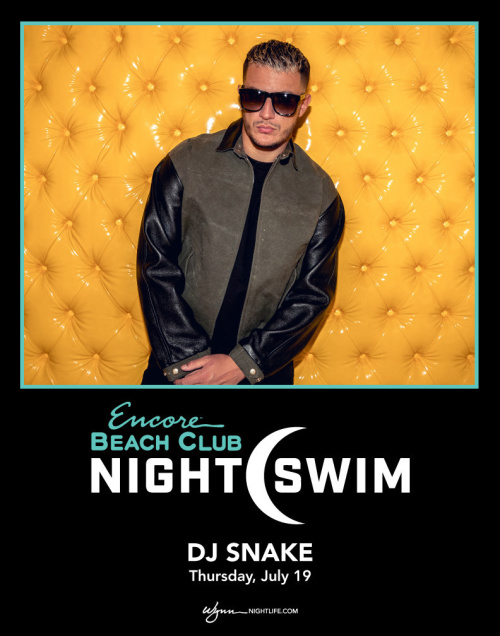 DJ Snake - Nightswim - Encore Beach Club At Night