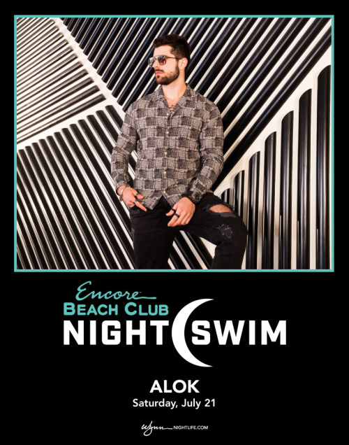 Alok - Nightswim - Encore Beach Club At Night