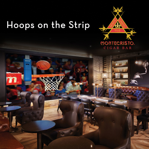 Hoops on the Strip - Montecristo Cigar Bar