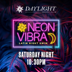 NEON VIBRA, Saturday, August 9th, 2025