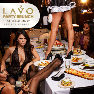 LAVO PARTY BRUNCH : LINGERIE EDITION, Saturday, January 26th, 2019