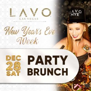 Lavo Party Brunch, Saturday, December 28th, 2019