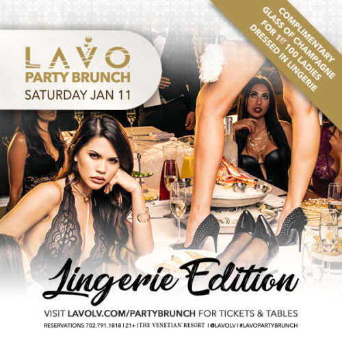 Lavo Party Brunch: Lingerie Edition - LAVO Brunch