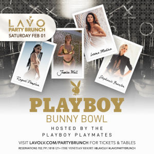 Playboy Bunny Bowl, Saturday, February 1st, 2020