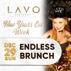 Endless Brunch, Sunday, December 29th, 2019