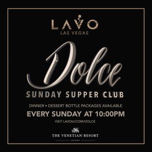 DOLCE, Sunday, October 25th, 2020