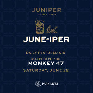 MONKEY 47, Saturday, June 22nd, 2019