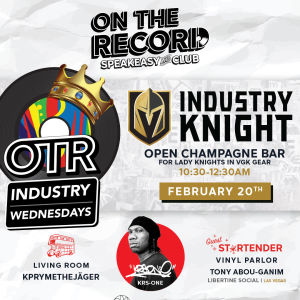 Industry Knight with KRS-One, Wednesday, February 20th, 2019