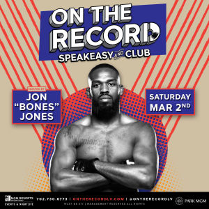 Jon "Bones" Jones, Saturday, March 2nd, 2019