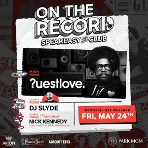 Questlove, Friday, May 24th, 2019
