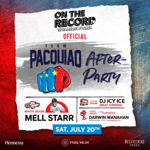 Team Pacquio After-Party, Saturday, July 20th, 2019