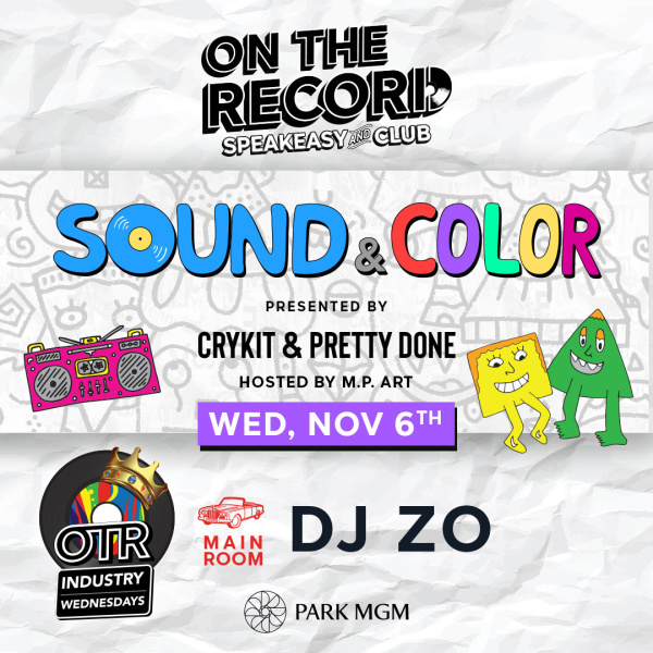 DJ Zo Sound & Color Industry Wednesdays