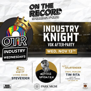 Industry Knights with Spydatek, Wednesday, November 13th, 2019