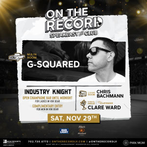 G Squared, Friday, November 29th, 2019