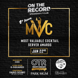 Most Valuable Cocktail Server Awards, Wednesday, January 22nd, 2020