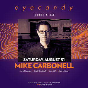 MIKE CARBONELL, Saturday, August 31st, 2019