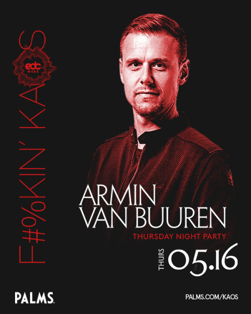 F#%KIN' KAOS THURSDAYS with Armin Van Buuren - Kaos Nightclub