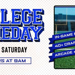 College Game Day, Saturday, September 28th, 2019