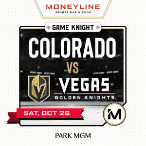 Game KNIGHT: Colorado vs VGK, Saturday, October 26th, 2019