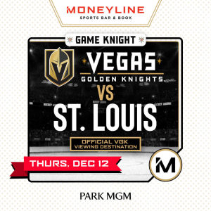 Game KNIGHT: St. Louis vs VGK, Thursday, December 12th, 2019