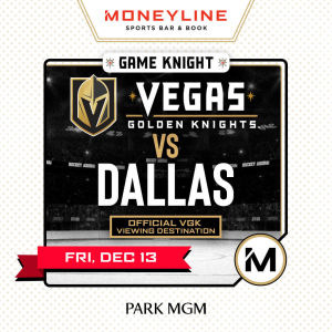 Game KNIGHT: Dallas vs VGK, Friday, December 13th, 2019