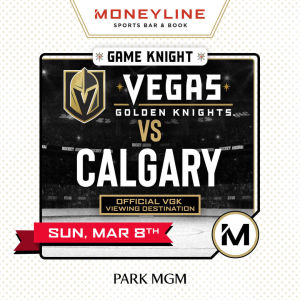 Game KNIGHT: VGK vs Calgary, Sunday, March 8th, 2020