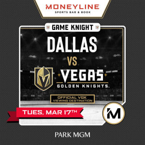 Game KNIGHT: Dallas vs VGK, Tuesday, March 17th, 2020