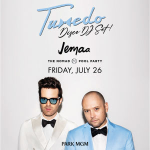 TUXEDO DJ SET and UVBC All Inclusive Pool Party, Friday, July 26th, 2019