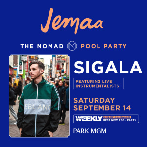 SIGALA, Saturday, September 14th, 2019