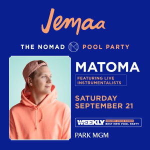 MATOMA, Saturday, September 21st, 2019