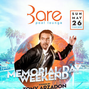 Bare Memorial Day Weekend, Sunday, May 26th, 2019