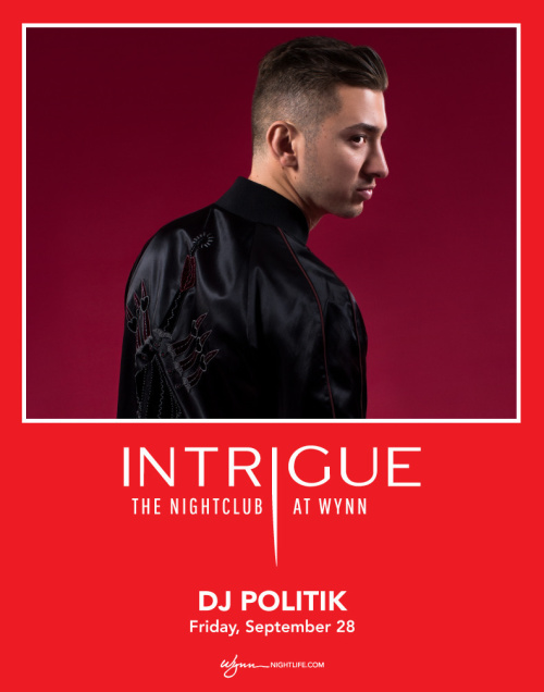 DJ Politik - Intrigue Nightclub