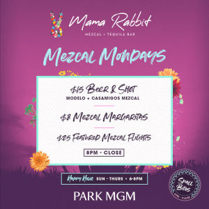 Mezcal Mondays, Monday, September 23rd, 2019