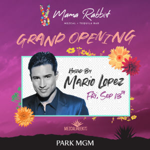 Grand Opening Weekend with Mario Lopez, Friday, September 13th, 2019