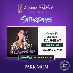 Saturdays with It's A Vibe, Saturday, September 28th, 2019