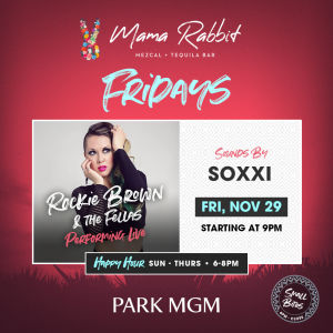 Fridays with Rockie Brown & The Fellas, Friday, November 29th, 2019
