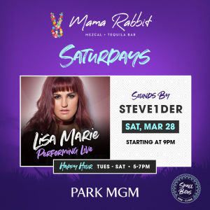 Saturday's with Lisa Marie Band, Saturday, March 28th, 2020