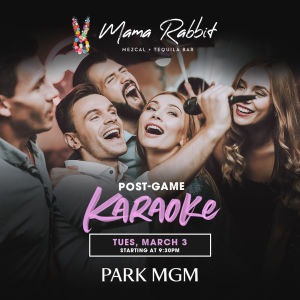 Post Game Karaoke, Tuesday, March 3rd, 2020