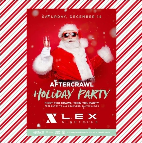 Aftercrawl Holiday Party - LEX Nightclub