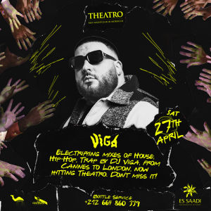 Theatro x DJ Viga, Saturday, April 27th, 2024