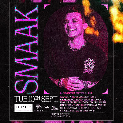 Ladies Night x Smaak, Tuesday, September 10th, 2024