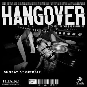 Hangover, Sunday, October 6th, 2024